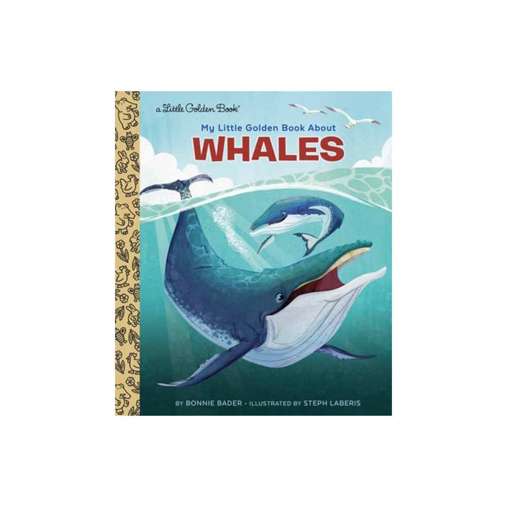 Produktbild för My Little Golden Book About Whales (inbunden, eng)