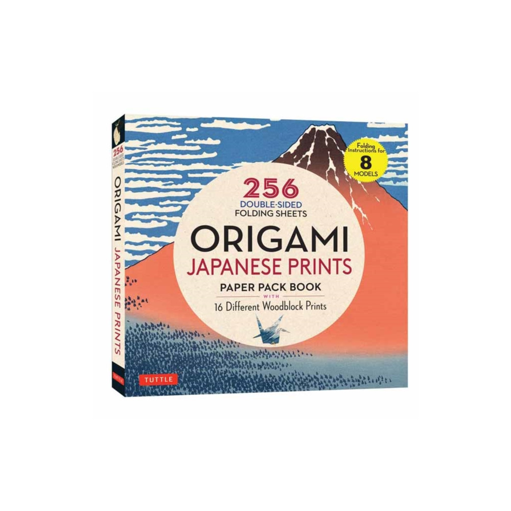 Produktbild för Origami Japanese Prints Paper Pack Book (häftad, eng)