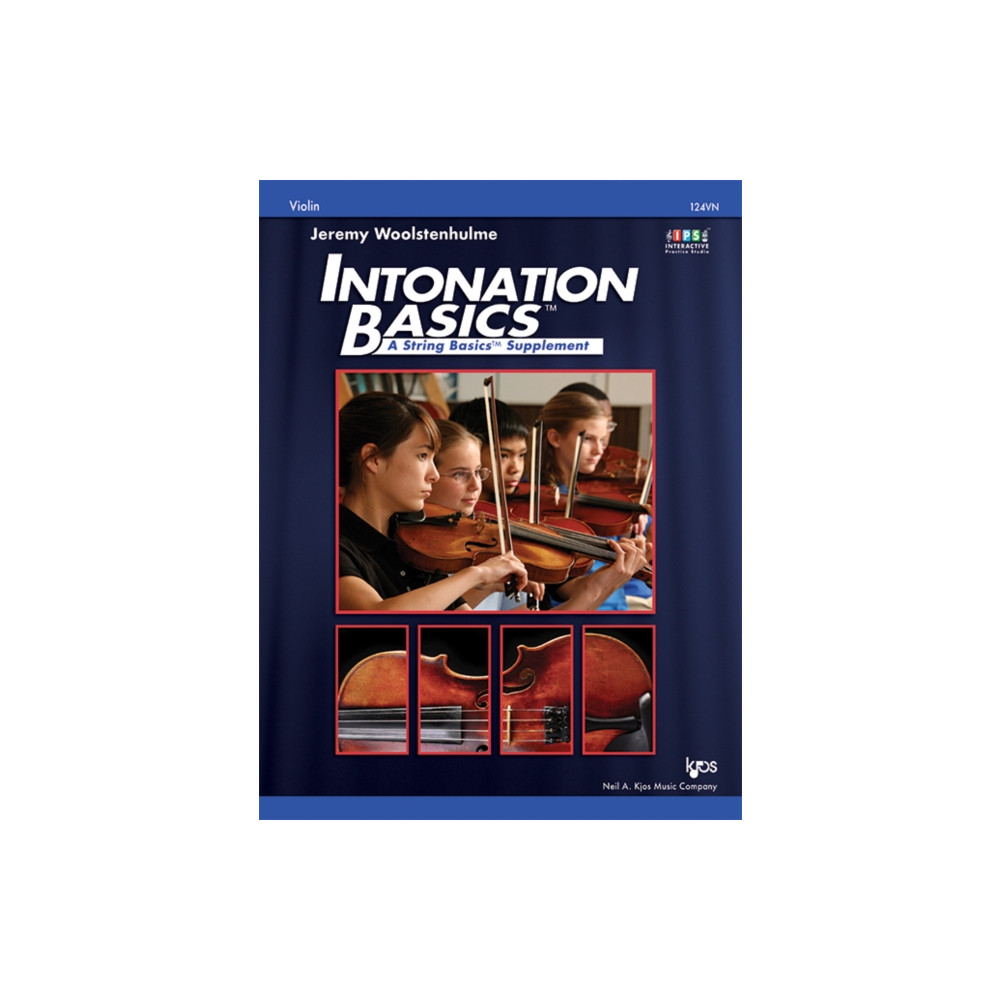 Produktbild för Intonation Basics: A String Basics Supplement - Violin