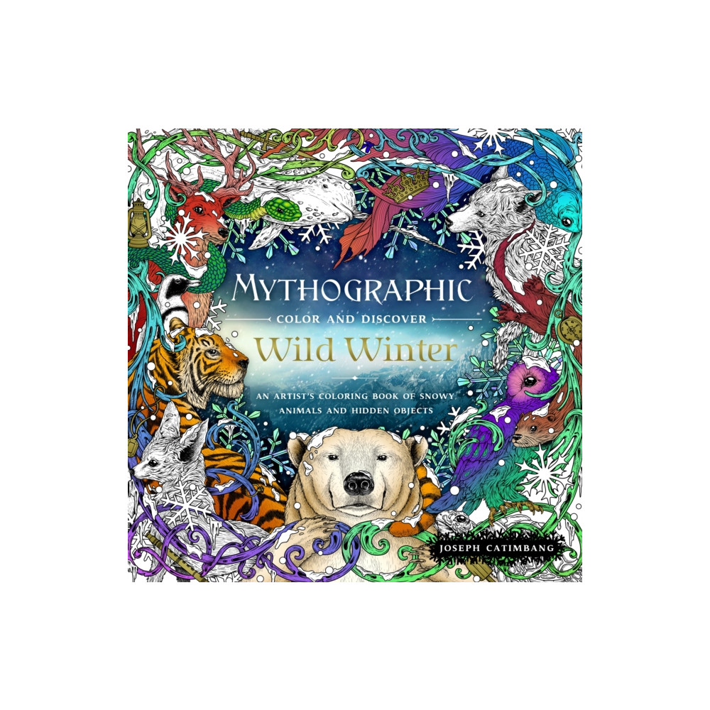 Produktbild för Mythographic Color and Discover: Wild Winter (häftad, eng)