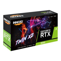 Produktbild för Inno3D GeForce RTX 3050 TWIN X2 - grafikkort - GF RTX 3050 - 6 GB