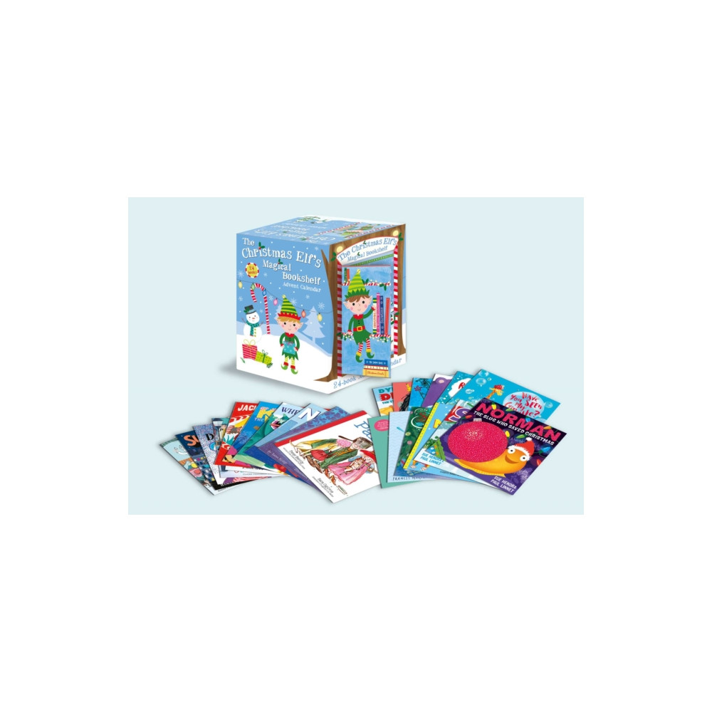 Produktbild för The Christmas Elf's Magical Bookshelf Advent Calendar (häftad, eng)