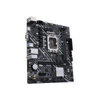 Produktbild för ASUS PRIME H610M-K D4 - moderkort - micro ATX - LGA1700-uttag - H610