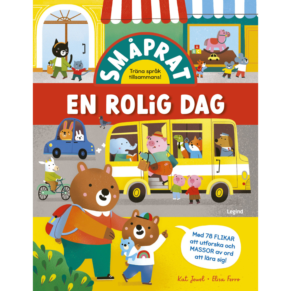 Produktbild för En rolig dag : med 78 flikar (inbunden)