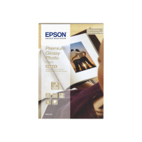 Produktbild för Epson Premium Glossy Photo Paper - fotopapper - blank - 40 ark - 100 x 150 mm