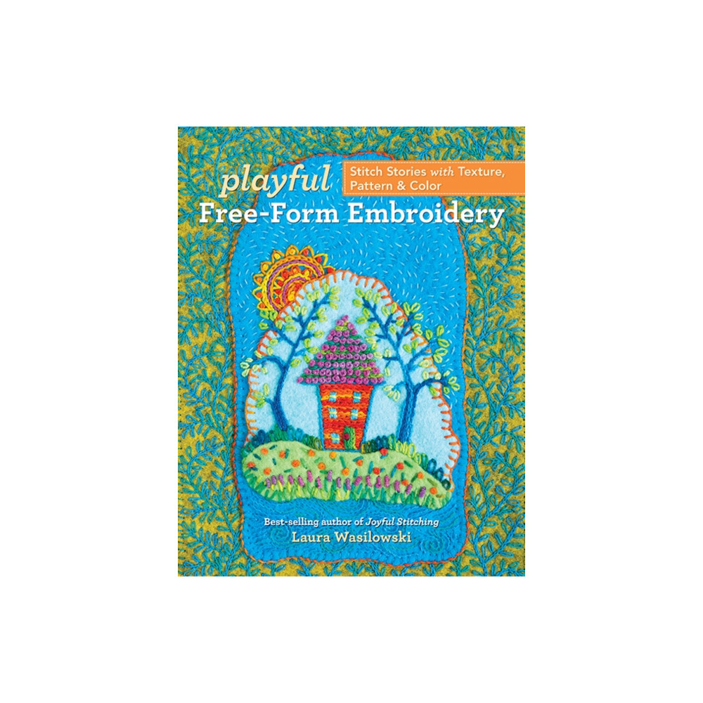 Produktbild för Playful Free-Form Embroidery (häftad, eng)