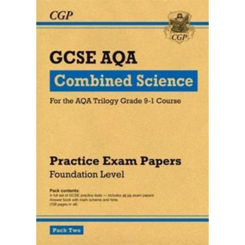 Coordination Group Publications Ltd (CGP) GCSE Combined Science AQA Practice Papers: Foundation Pack 2 (häftad, eng)