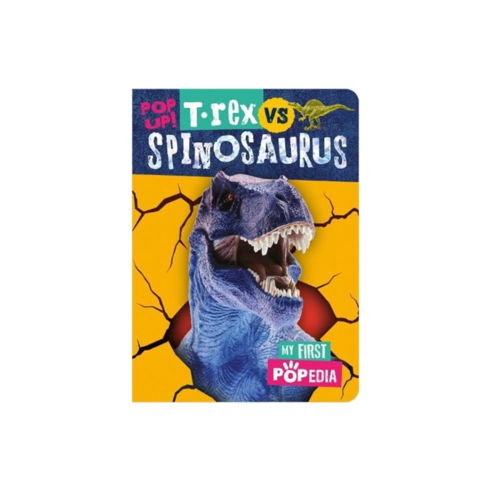 Produktbild för T. rex vs Spinosaurus (bok, board book, eng)