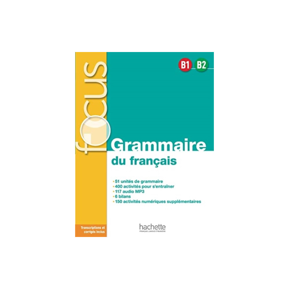 Produktbild för Focus - Grammaire du francais B1-B2 (häftad, fre)