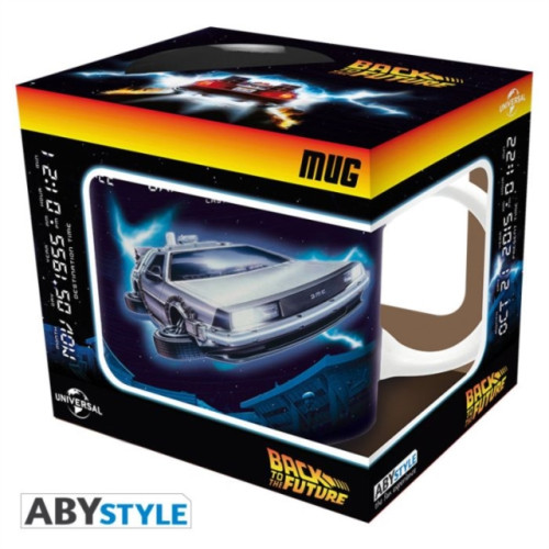 ABYSSE UK Back To The Future Delorean Mug (häftad, eng)