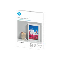 Produktbild för HP Advanced Glossy Photo Paper - fotopapper - blank - 25 ark - 130 x 180 mm