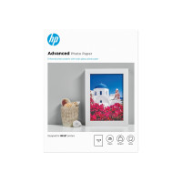 Produktbild för HP Advanced Glossy Photo Paper - fotopapper - blank - 25 ark - 130 x 180 mm