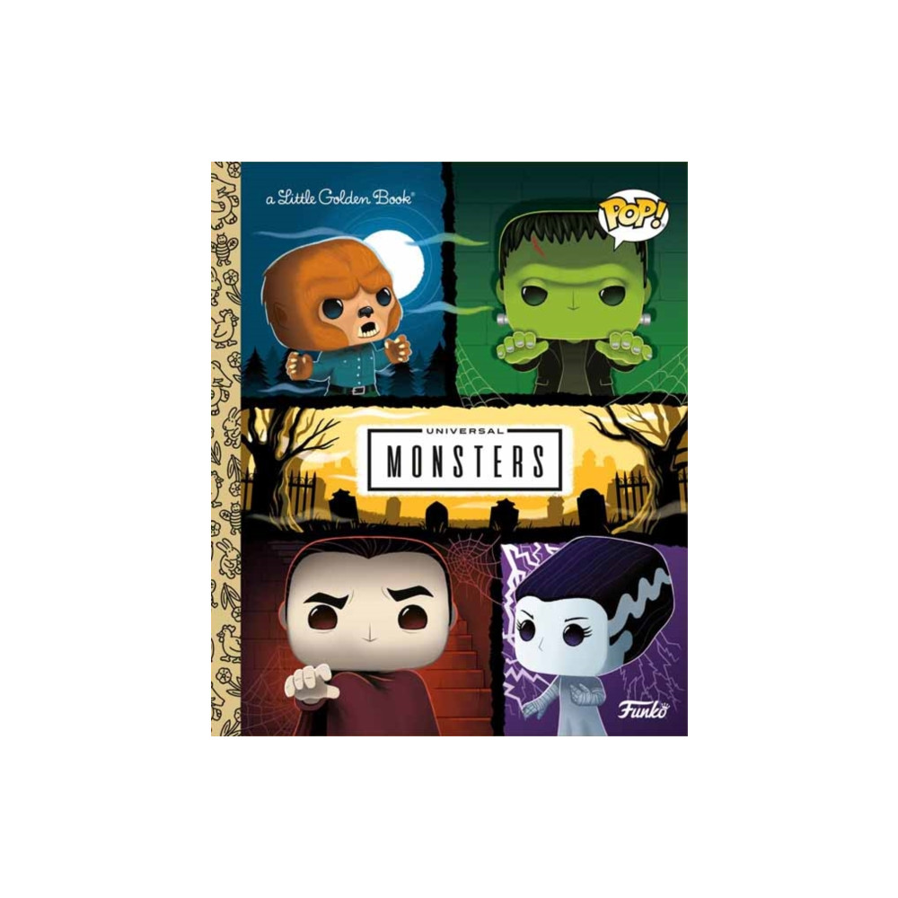 Produktbild för Universal Monsters Little Golden Book (Funko Pop!) (inbunden, eng)