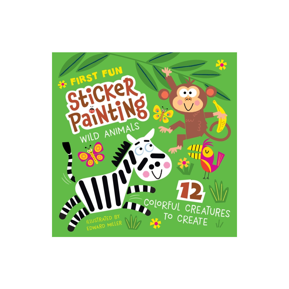 Produktbild för First Fun Sticker Painting: Wild Animals (häftad, eng)