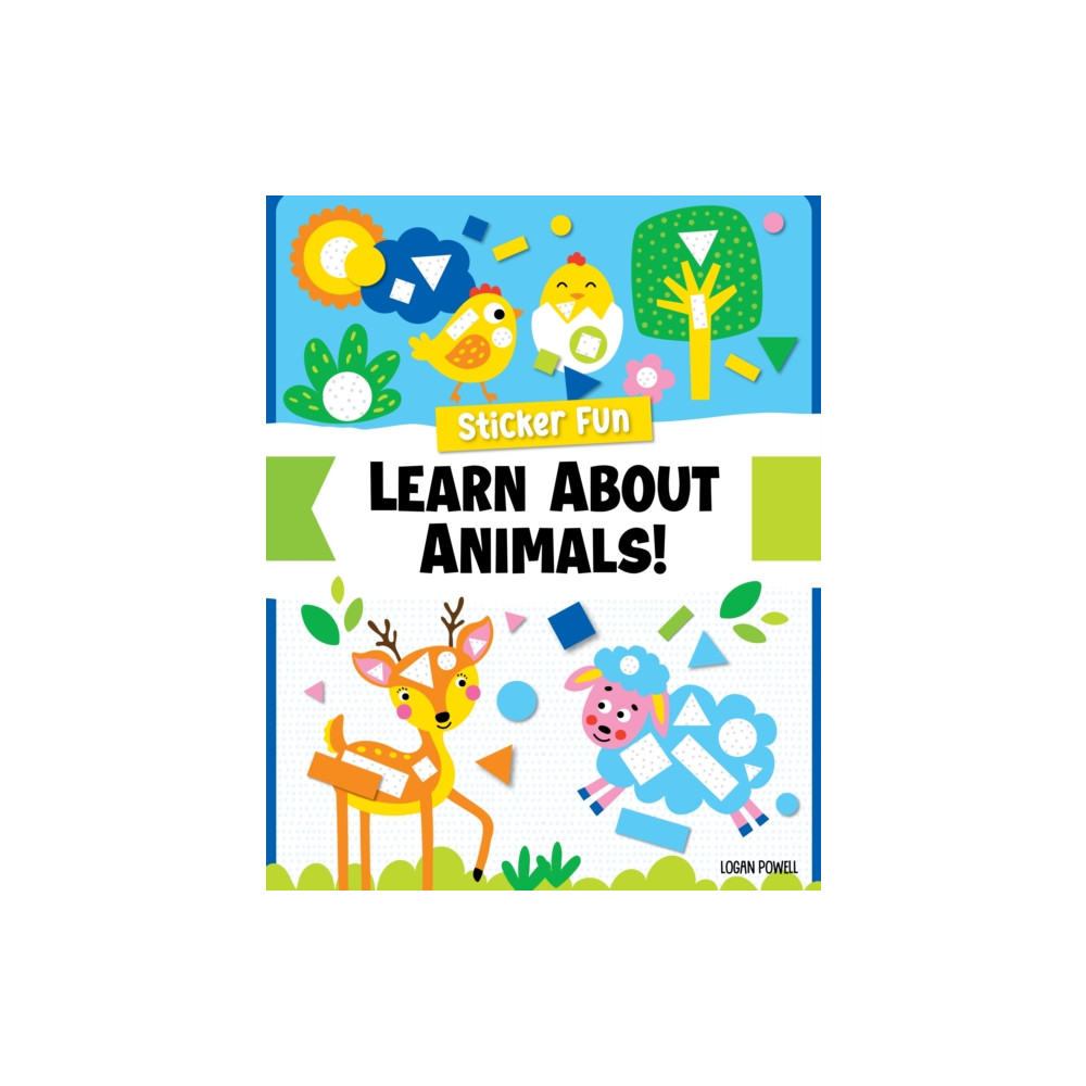 Produktbild för Sticker Fun: Learn About Animals (häftad, eng)