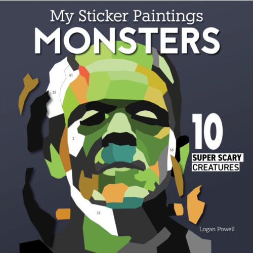 Fox Chapel Publishing My Sticker Paintings: Monsters (häftad, eng)