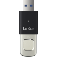 Produktbild för Lexar JumpDrive Fingerprint F35pro USB 3.2 Gen1, up to R300/W60, 64GB