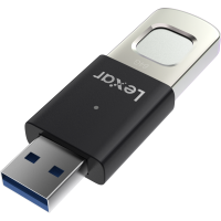 Produktbild för Lexar JumpDrive Fingerprint F35pro USB 3.2 Gen1, up to R300/W60, 64GB