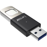 Produktbild för Lexar JumpDrive Fingerprint F35pro USB 3.2 Gen1, up to R300/W60, 64GB