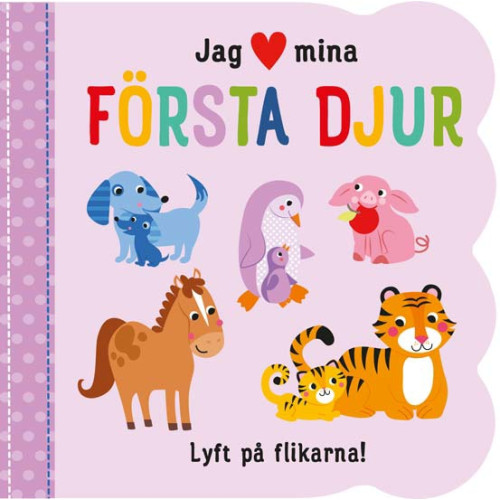 Tukan Förlag Jag [hjärta] mina första djur (bok, board book)