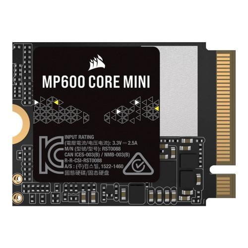 Corsair CORSAIR MP600 CORE MINI - SSD - 1 TB - PCIe 4.0 x4 (NVMe)