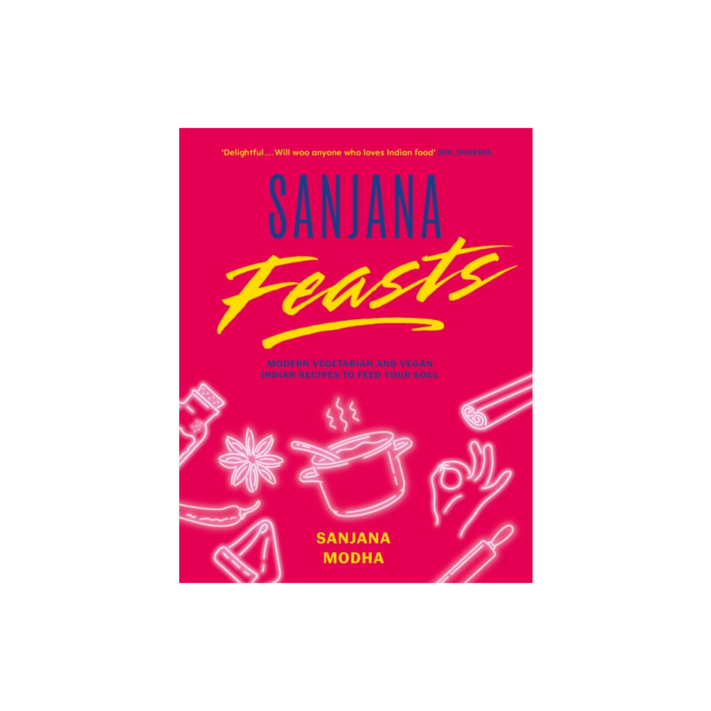Produktbild för Sanjana Feasts (inbunden, eng)
