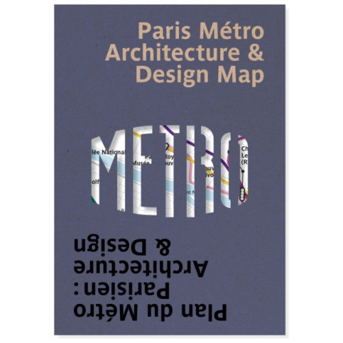 Blue Crow Media Paris Metro Architecture & Design Map