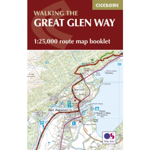 Cicerone Press The Great Glen Way Map Booklet (häftad, eng)