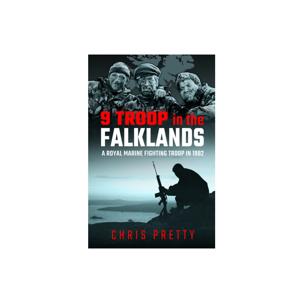 Produktbild för 9 Troop in the Falklands (inbunden, eng)