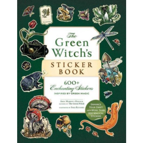 Adams Media Corporation The Green Witch's Sticker Book (häftad, eng)