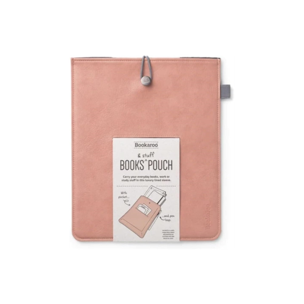Produktbild för Bookaroo Books & Stuff Pouch - Blush