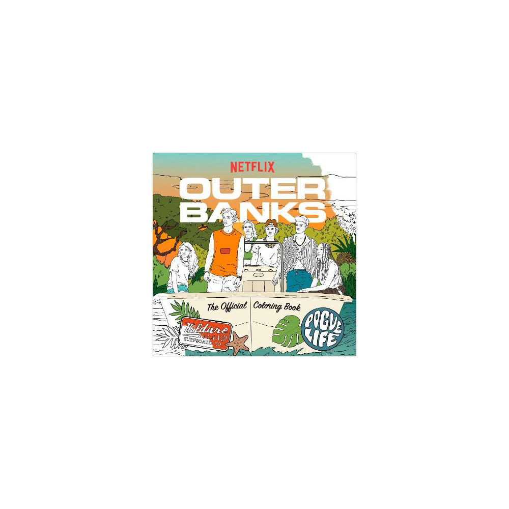 Produktbild för Outer Banks: The Official Coloring Book (häftad, eng)