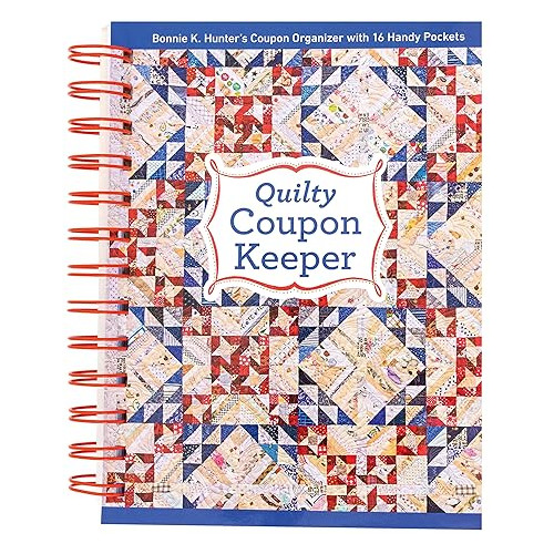 C  T Publishing Quilty Coupon Keeper: Bonnie K. Hunter’s Coupon Organizer with 16 Handy Pockets