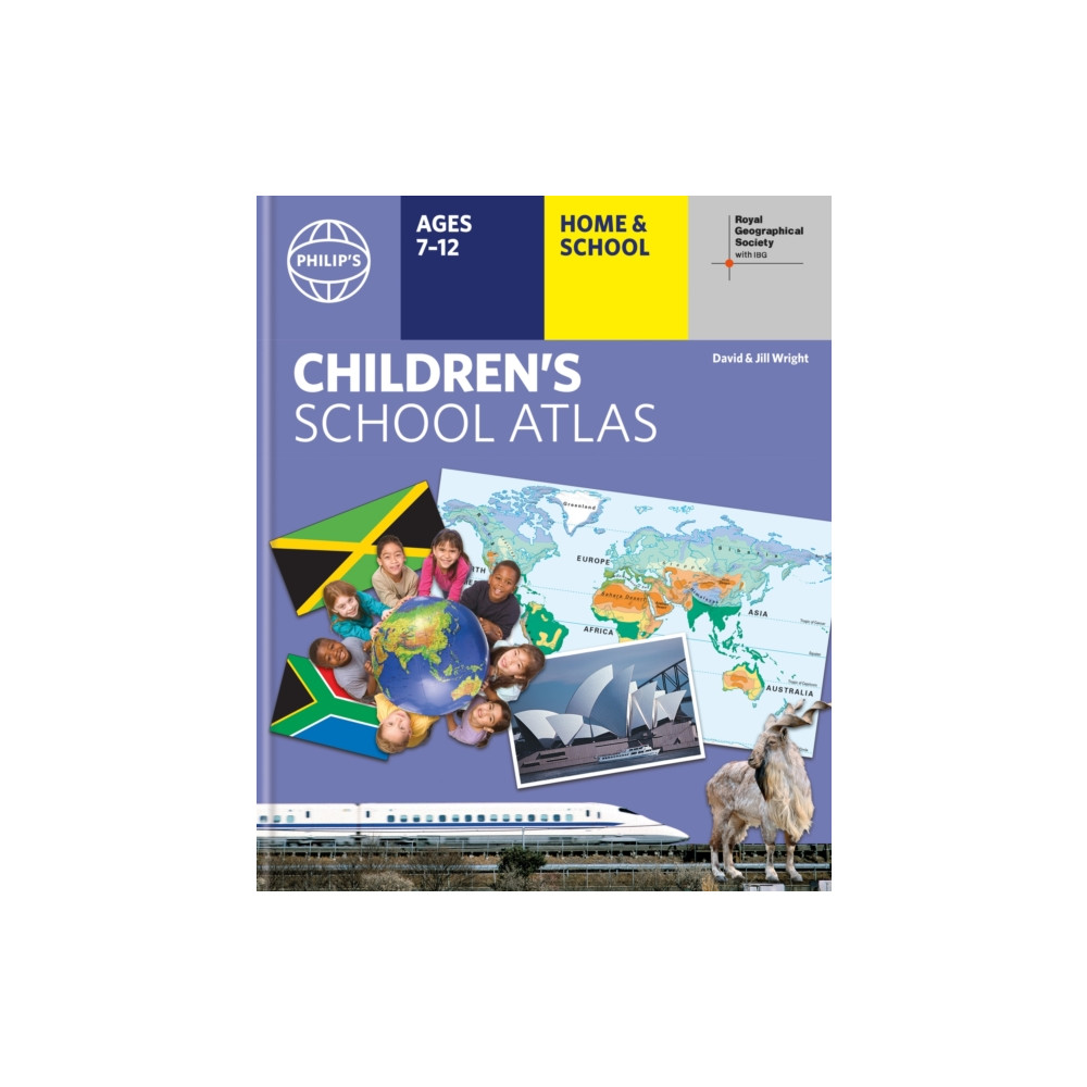 Produktbild för Philip's RGS Children's  School Atlas (inbunden, eng)