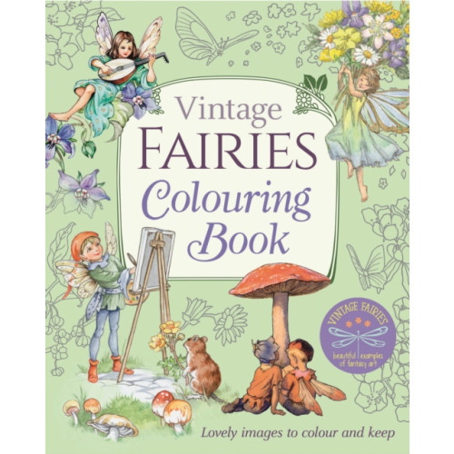 Arcturus publishing ltd Vintage Fairies Colouring Book (häftad, eng)