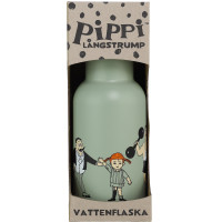 Produktbild för Pippi Cirkus, Vattenflaska, grön