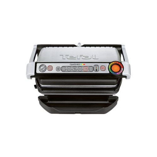 Tefal Tefal OptiGrill+ GC712D34 - grill - silver