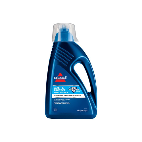 BISSELL Homecare BISSELL Wash & Protect Stain & Odour rengöringsschampo - vätska - flaska - 1.5 L - färsk, clean - koncentrerat