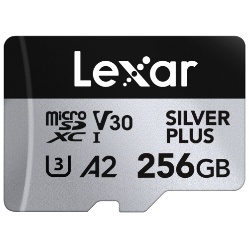 LEXAR Lexar microSDXC Professional SILVER Plus UHS-I/U3/A2/4K R205/W150 (V30) 256GB