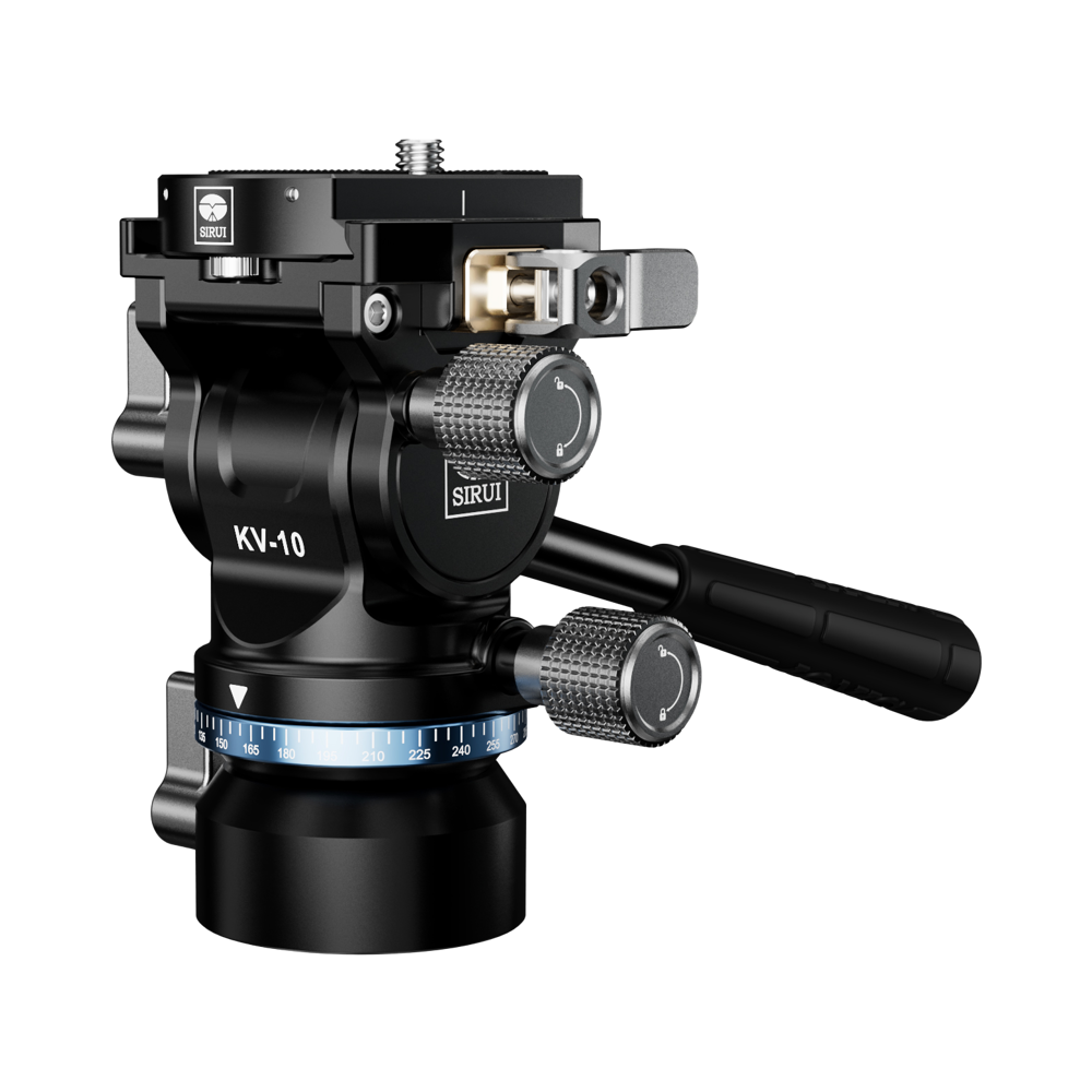 Produktbild för Sirui Pan & Tilt Head with Leveling Base KV-10
