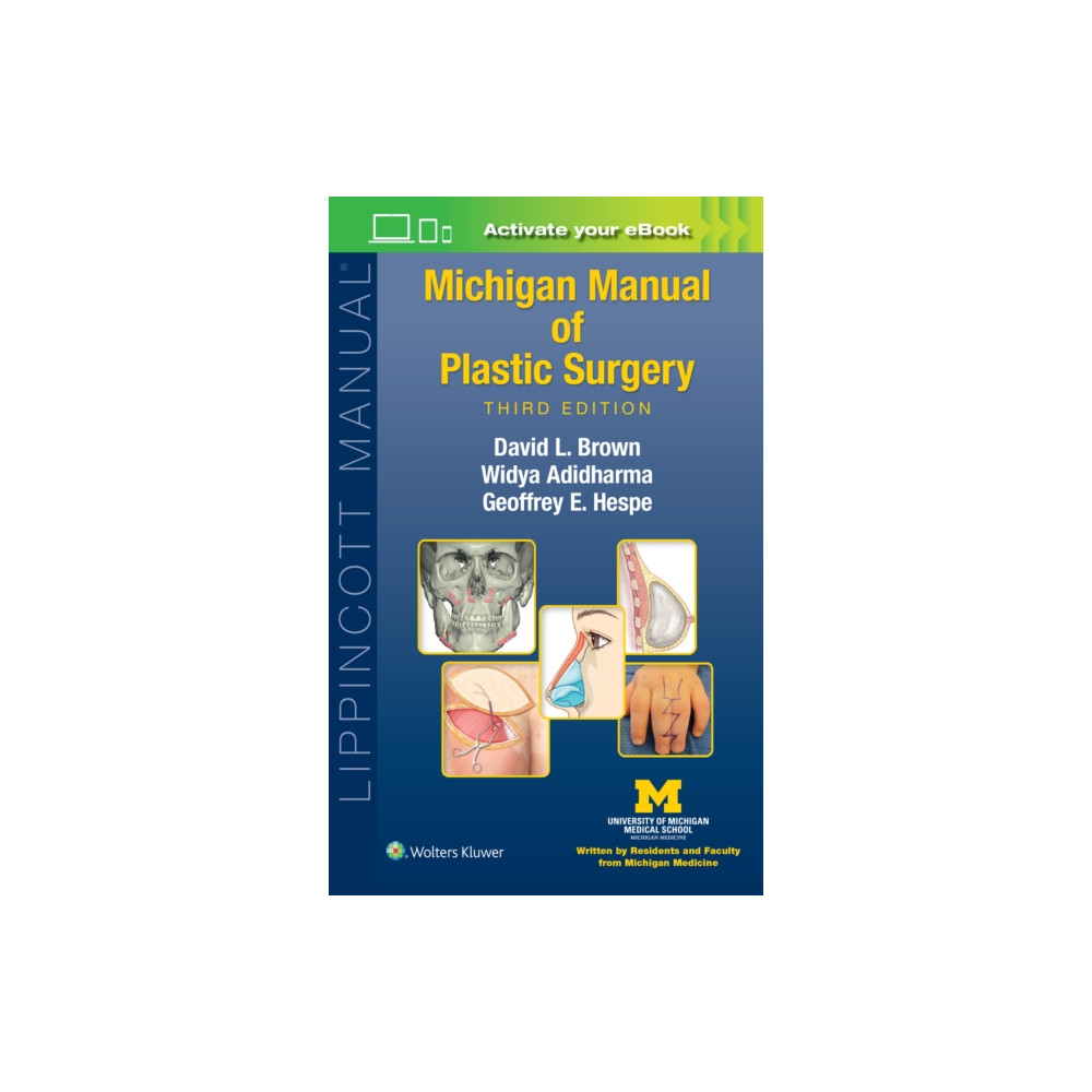 Produktbild för Michigan Manual of Plastic Surgery (häftad, eng)
