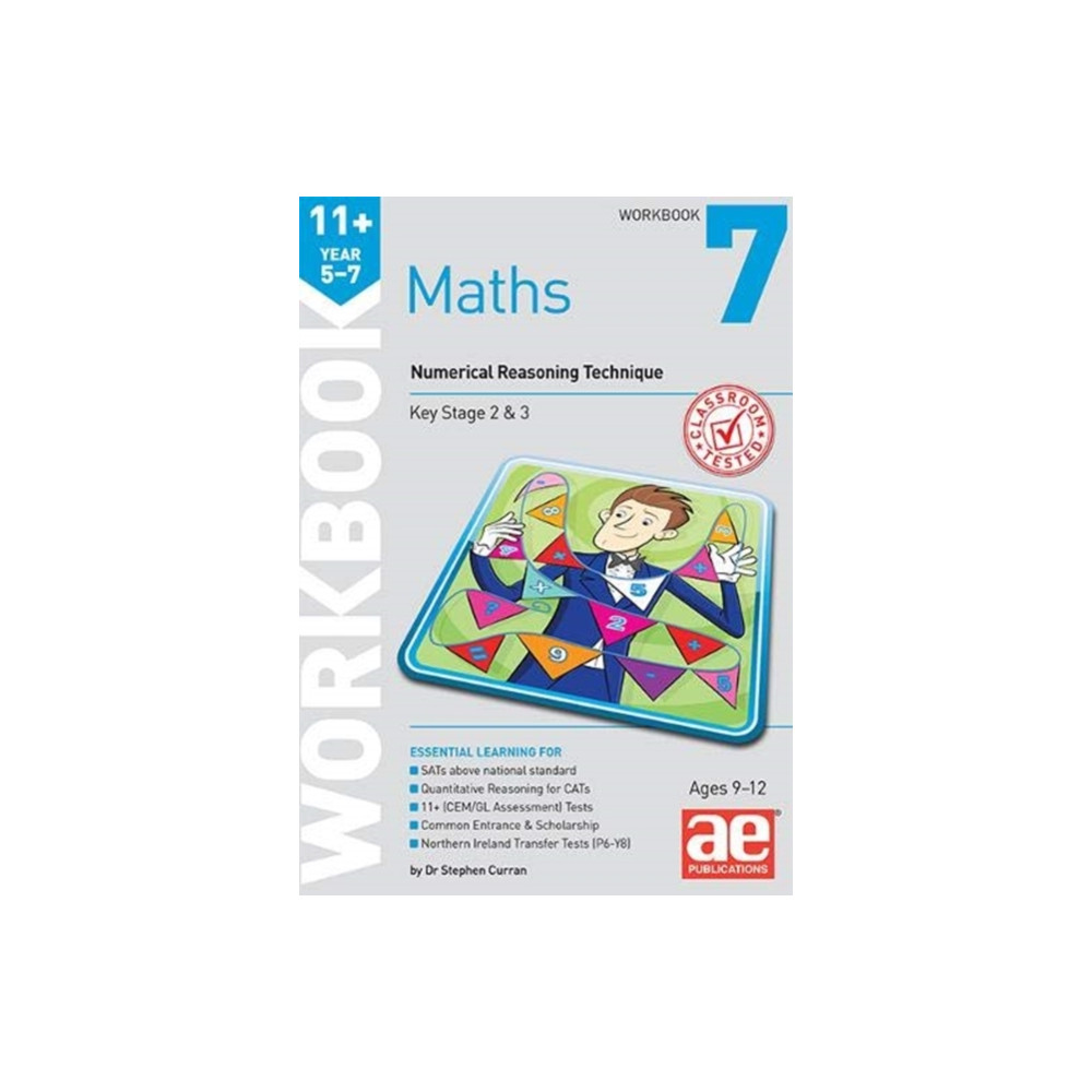 Produktbild för 11+ Maths Year 5-7 Workbook 7 (häftad, eng)