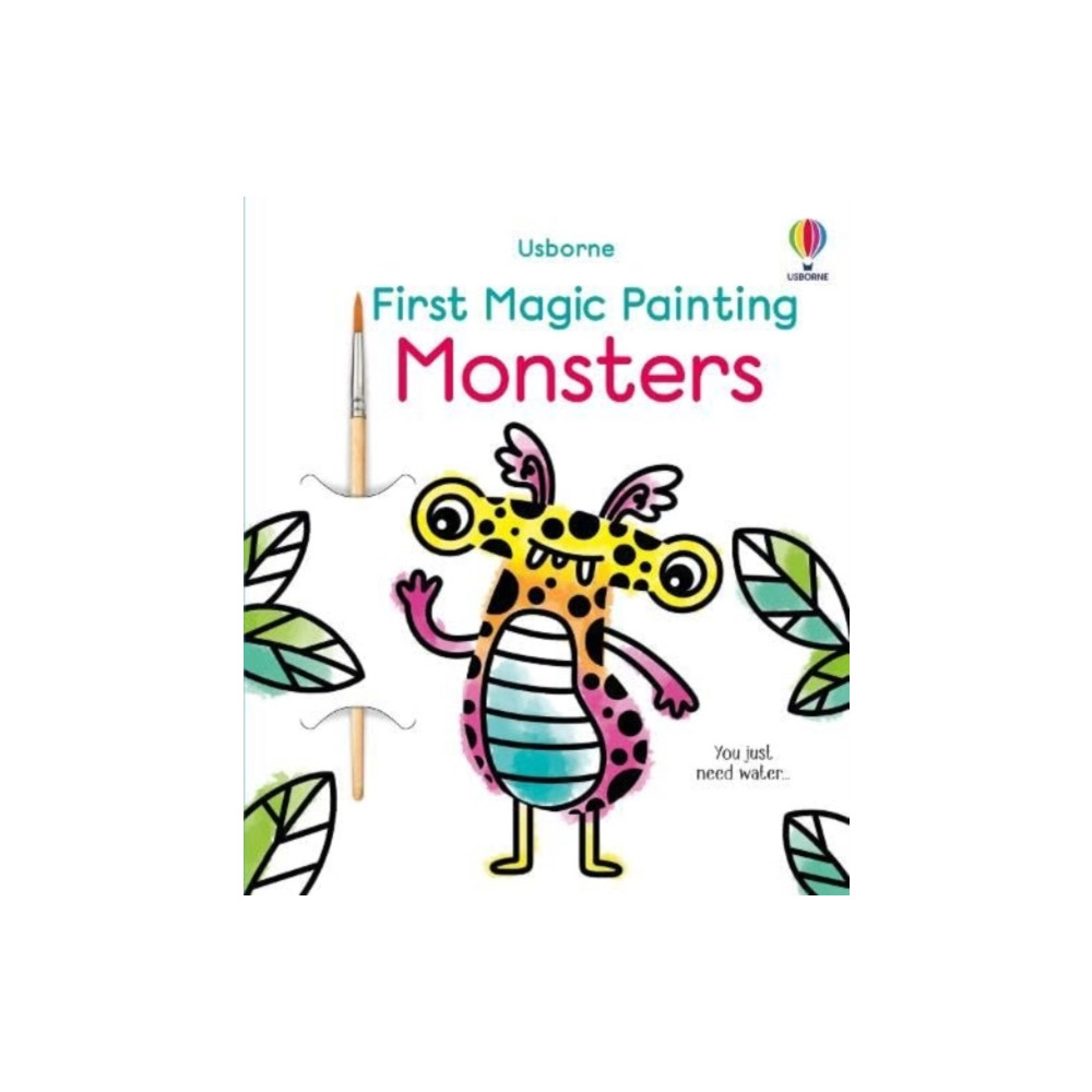 Produktbild för First Magic Painting Monsters (häftad, eng)
