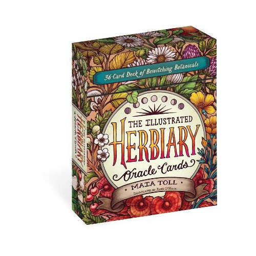 Maia Toll The Illustrated Herbiary Oracle Cards: 36-Card Deck of Bewitching Botanicals