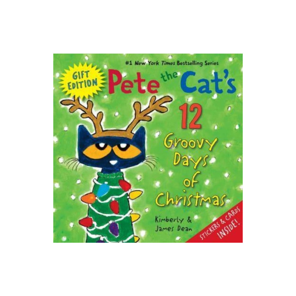 Produktbild för Pete the Cat's 12 Groovy Days of Christmas Gift Edition (inbunden, eng)