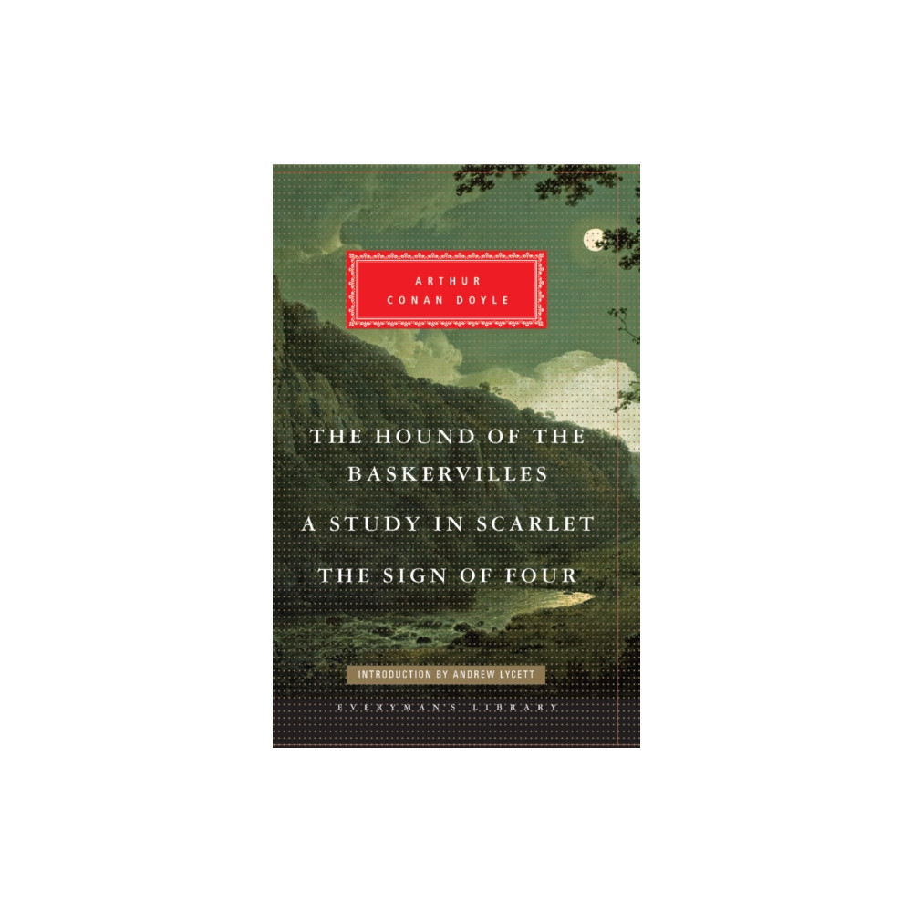 Produktbild för The Hound of the Baskervilles, A Study in Scarlet, The Sign of Four (inbunden, eng)