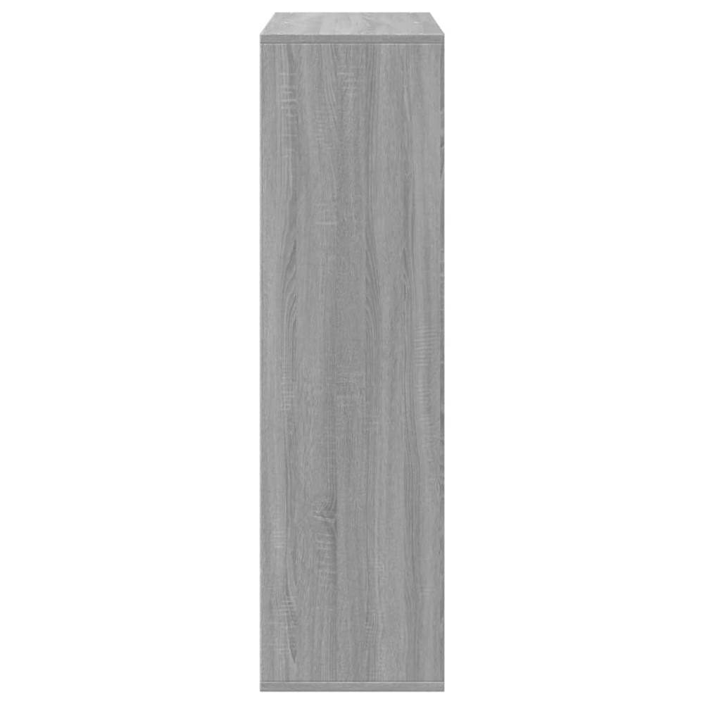 Produktbild för Bokhylla/Rumsavdelare 69,5x29x103,5 cm konstruerat trä