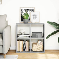 Produktbild för Bokhylla/Rumsavdelare 69,5x29x69,5 cm konstruerat trä