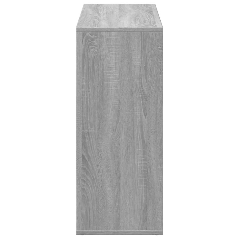 Produktbild för Bokhylla/Rumsavdelare 69,5x29x69,5 cm konstruerat trä