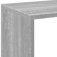 Produktbild för Bokhylla/Rumsavdelare 69,5x29x69,5 cm konstruerat trä